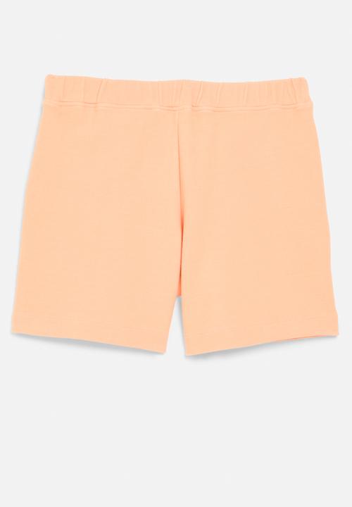 POLO - Girls nora pleated short - pale peach
