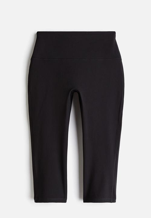 H&M - Drymove™ capri sports leggings - black