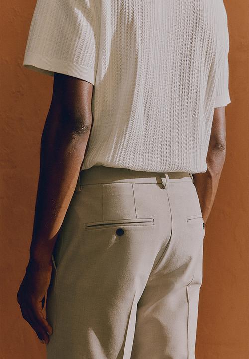 H&M - Slim fit trousers - beige