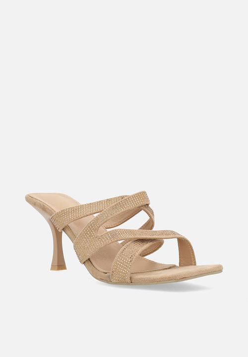 Oxford Street - Glitz mule - taupe