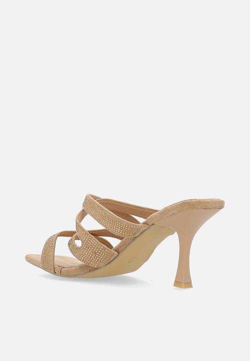 Oxford Street - Glitz mule - taupe
