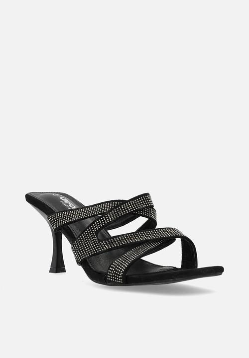 Oxford Street - Glitz mule - black