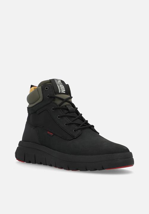 Palladium - Pallaflex cuff lth - black