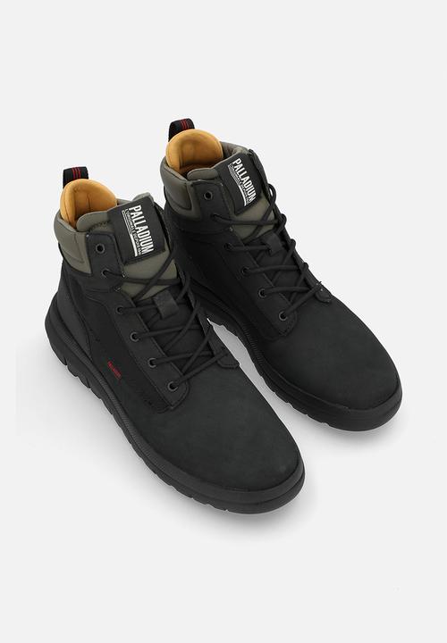 Palladium - Pallaflex cuff lth - black