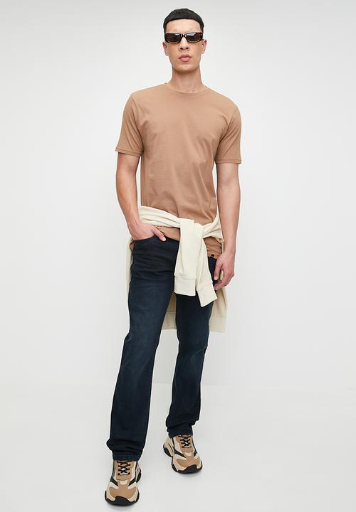 SOVIET - Dalton Straight Leg Denim - Blue Black