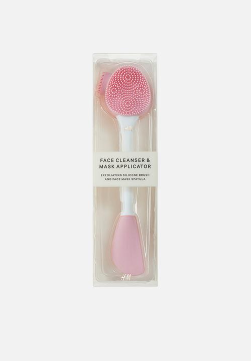H&M - Facial cleansing brush and mask applicator - light pink
