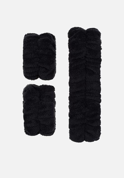 H&M - Make-up headband and wristband set - black