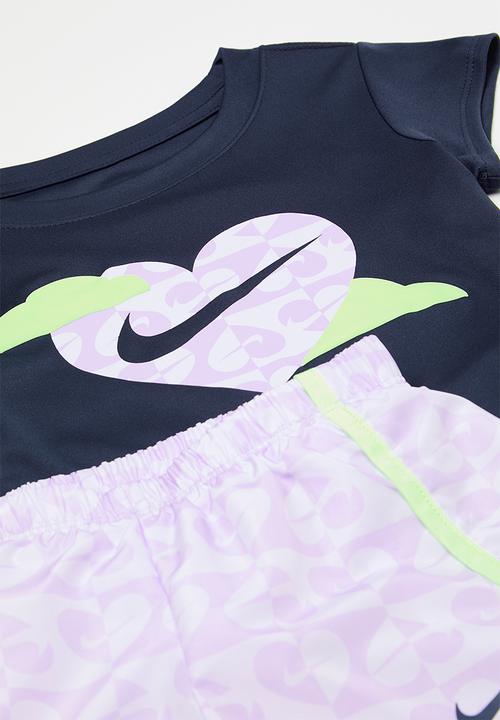 Nike - Nkg sweet swoosh sprinter set - lilac bloom