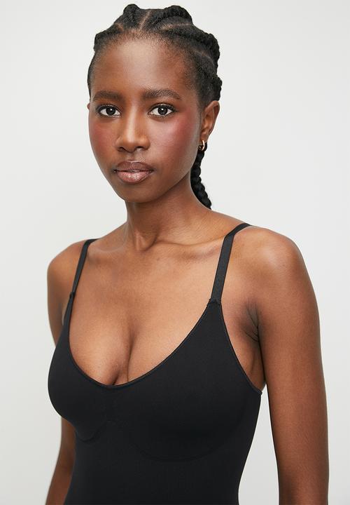 Hunkemoller - Smls HL string body - caviar