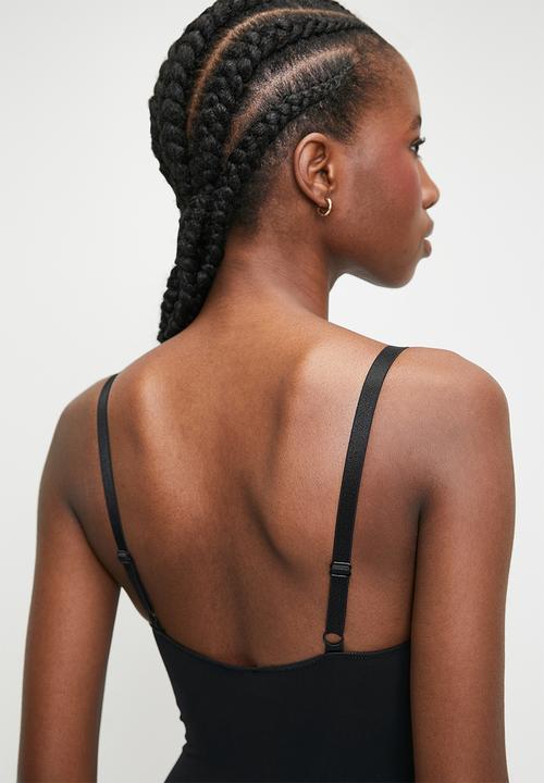 Hunkemoller - Smls HL string body - caviar