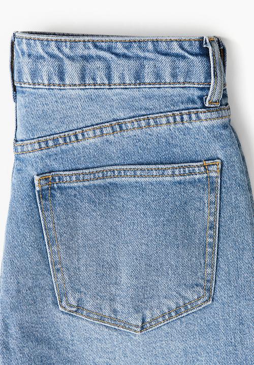 H&M - Denim bermuda shorts - denim blue