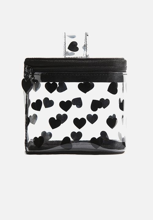 H&M - Boxy make-up bag - black