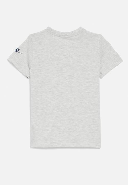 Nike - Nkb retro fader short sleeve tee - grey heather