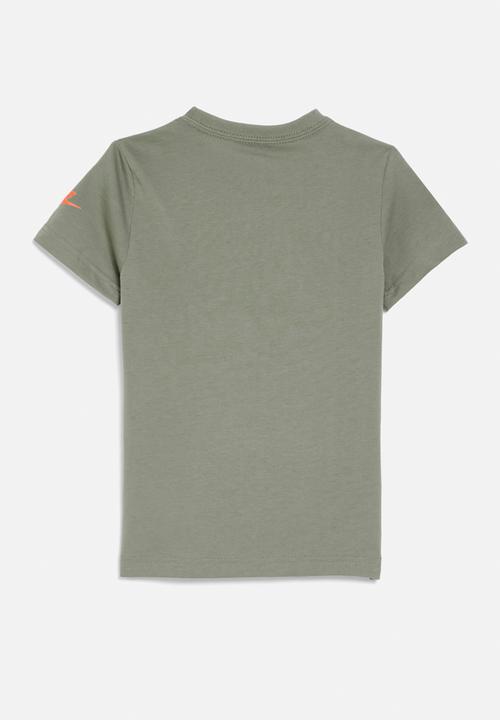 Nike - Nkb futura micro text tee - dark stucco