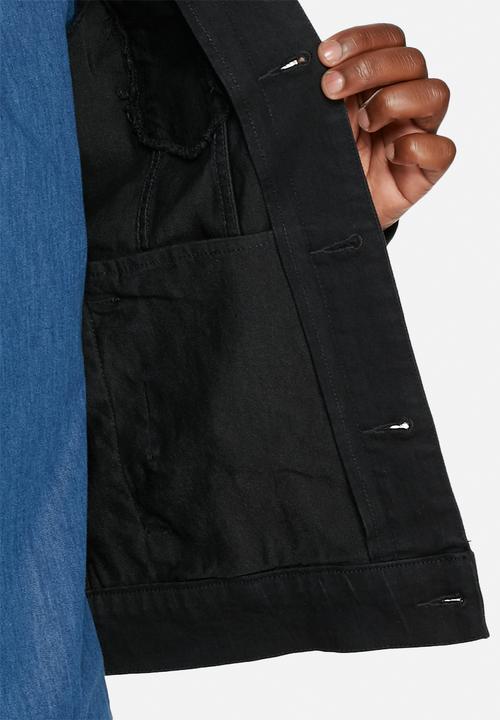 Only & Sons - Torn Slim Black 3280