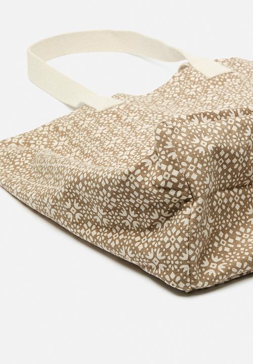 H&S - Cotton Shopper Tote - natural