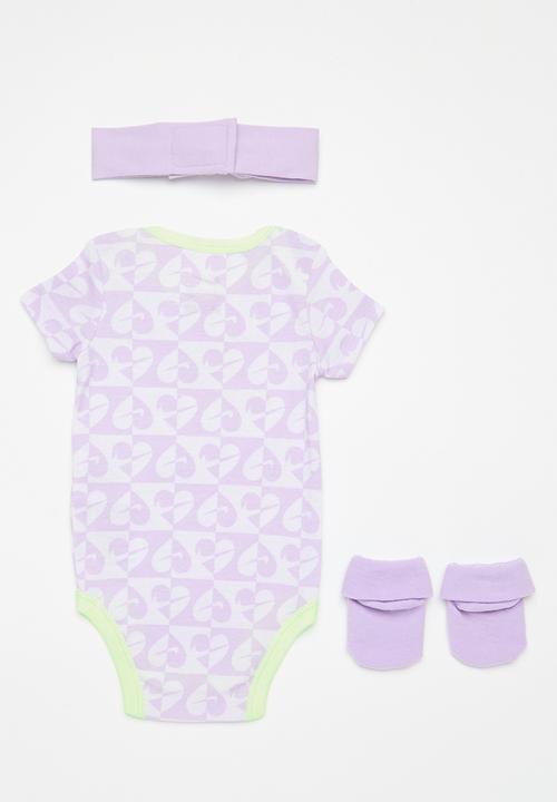 Nike - Nhg girls 3pc box set - lilac bloom