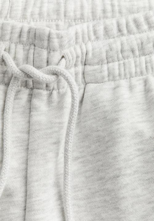 H&M - Sweatshirt shorts - light grey marl