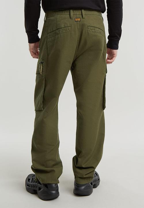 G-STAR - R-3N Regular straight cargo - shadow olive gd