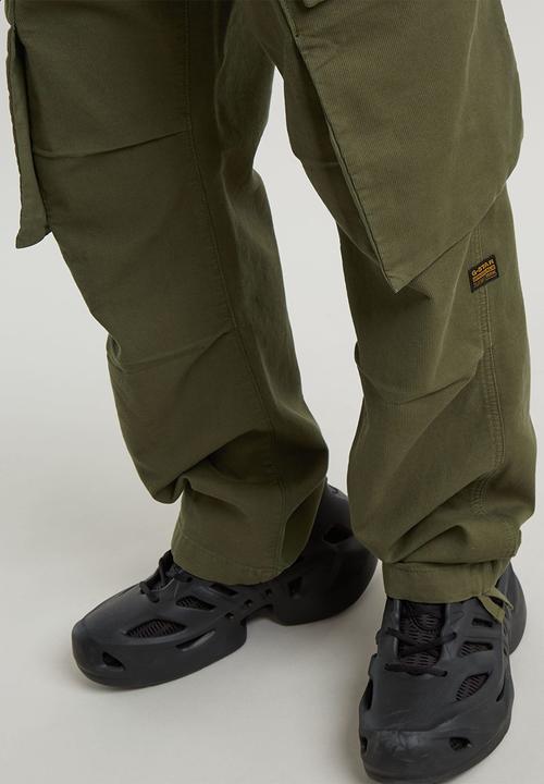 G-STAR - R-3N Regular straight cargo - shadow olive gd