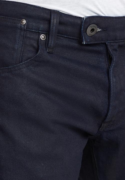 G-STAR - Moto cross 3D slim - worn in revving cobler