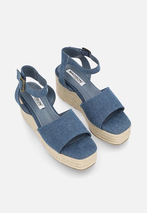 Madison® - Lauren espadrille heel - blue