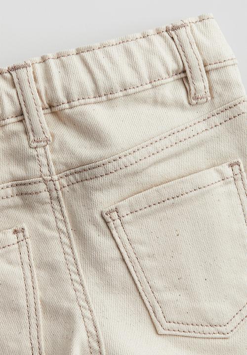 H&M - Skinny fit jeans - Light beige
