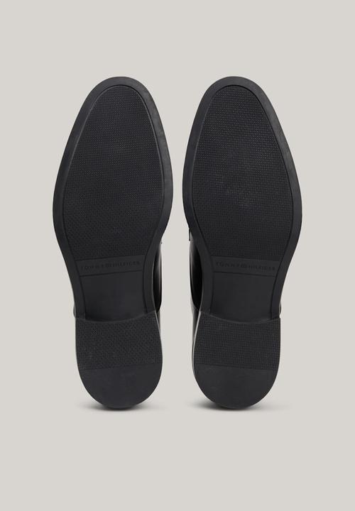 Tommy Hilfiger - Core RWB Hilfiger Leather Shoe - Black