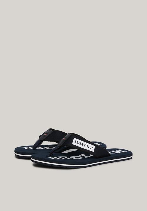 Tommy Hilfiger - Patch Hilfiger beach sandal - desert sky 