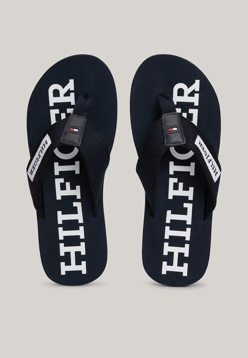 Tommy Hilfiger - Patch Hilfiger beach sandal - desert sky 