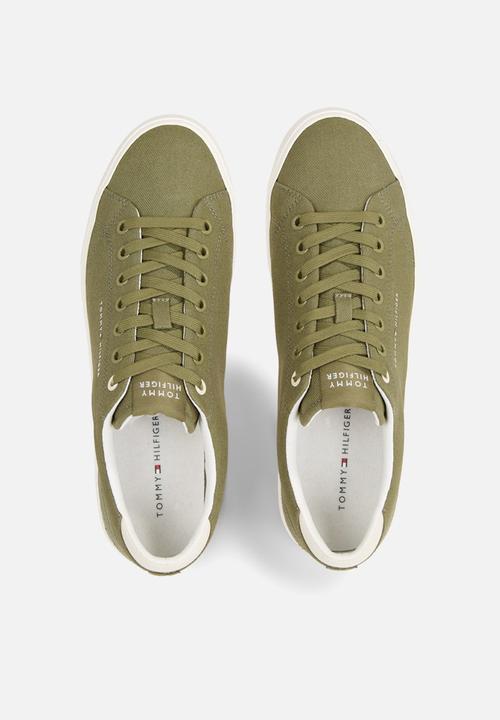 Tommy Hilfiger - TH hi vulv low summer cvs - mash green