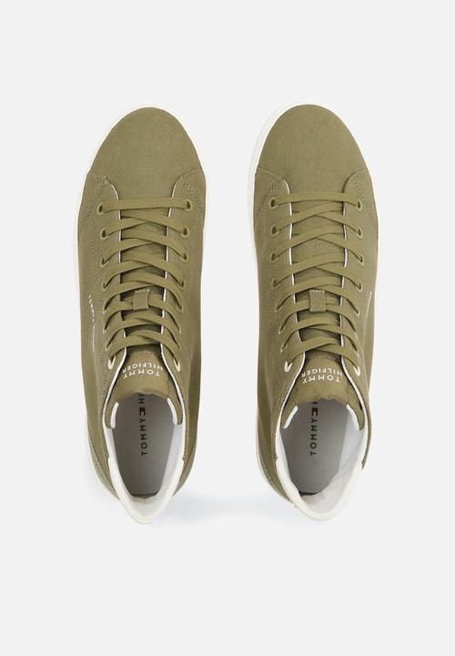 Tommy Hilfiger - TH hi vulc summer cvs - mash green 