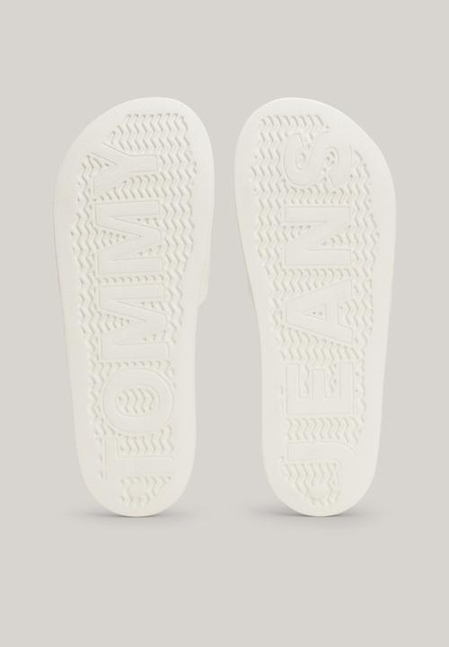 Tommy Hilfiger - TJM Archive games pool slide - ivory