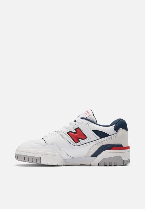 New Balance  - B550 V1 gs - White/Blue/Red