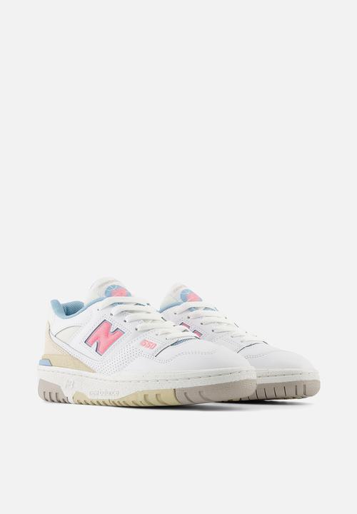 New Balance  - B550 V1 gs - White/Pink/Grey