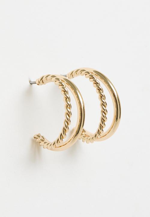 Superbalist - Margot earring pack - gold