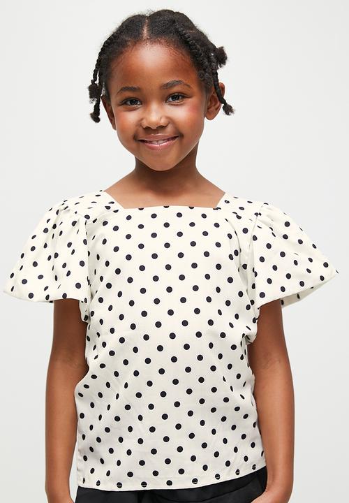 Pop Candy - Top and short set-black & white