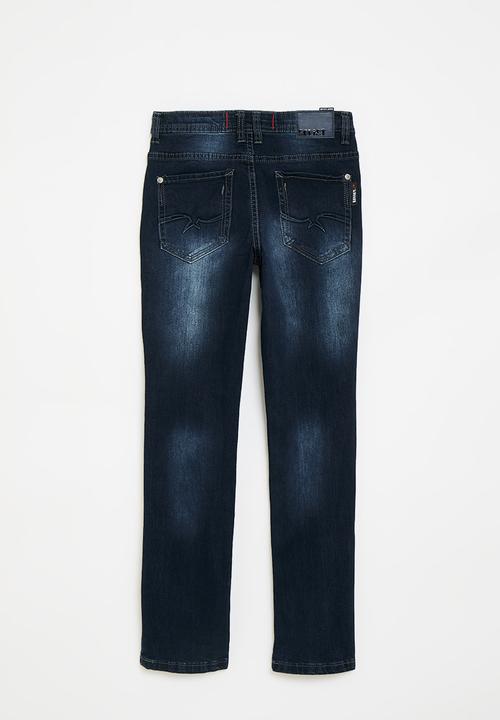 SOVIET - Boys fashion skinny denim - double dip