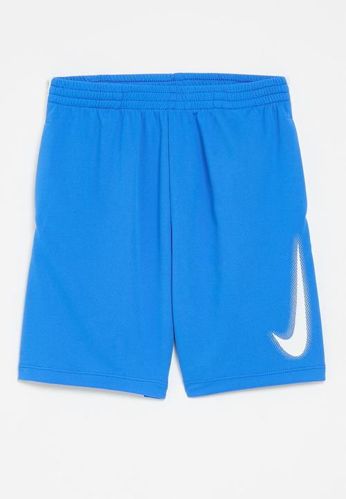 nike woven shorts pacific blue