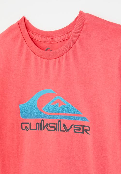Quiksilver - Omni wave ss pre-boys - spiced coral