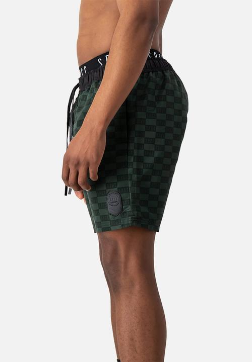 S.P.C.C - Lauder pool short  - dark olive