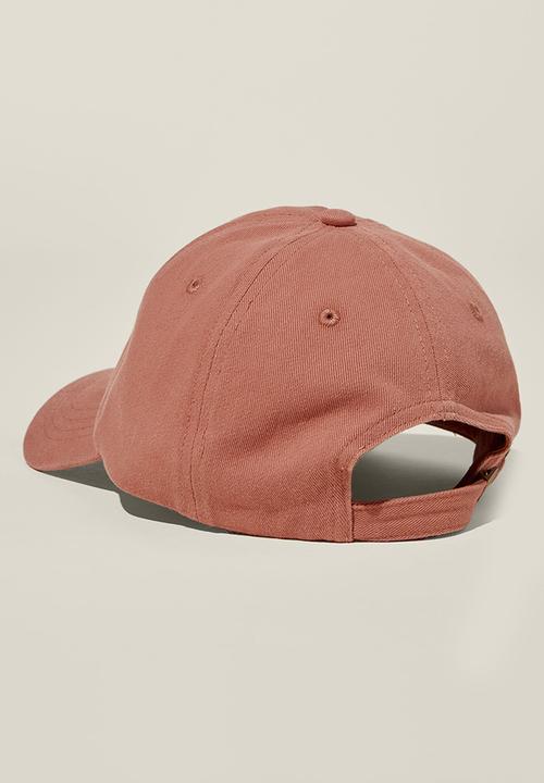 Rubi - Classic dad cap - single bow/tan