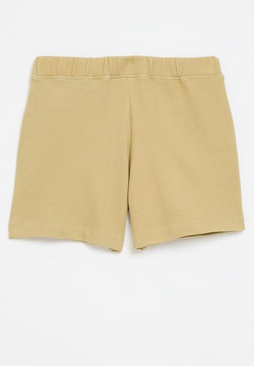 POLO - Girls nora pleated short - camel