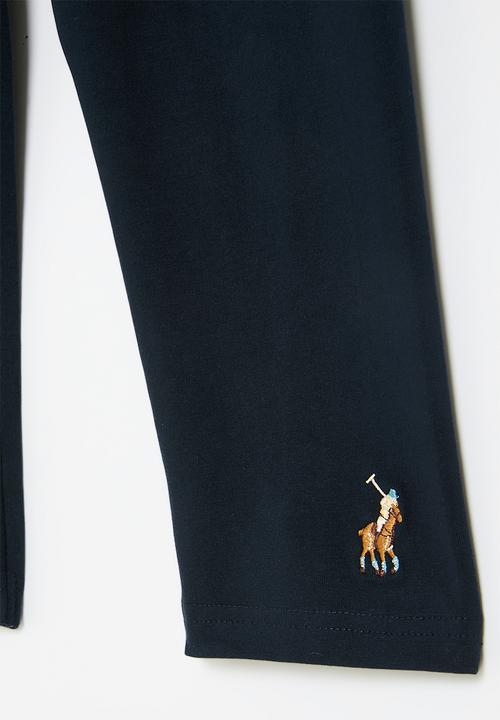 POLO - Girls megan cropped legging - navy