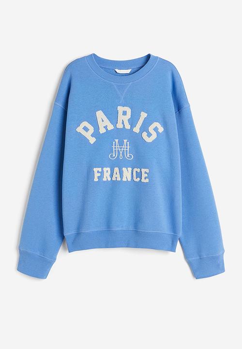 H&M - Sweatshirt - sky blue paris 