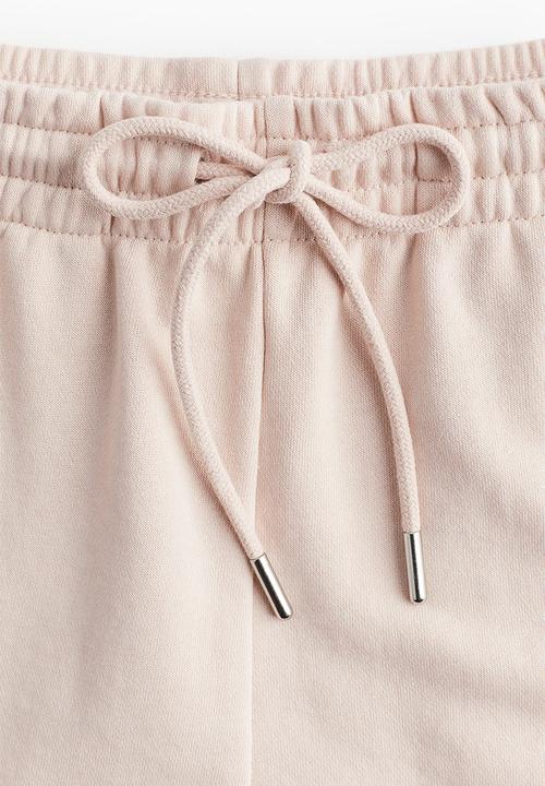 H&M - Sweatshirt shorts - powder pink