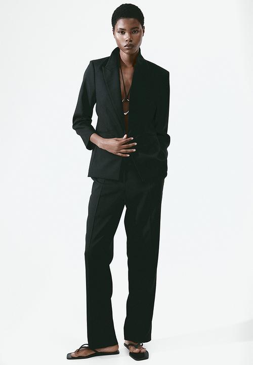 H&M - Slim trousers - black