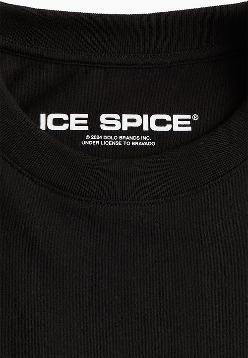 H&M - Oversized printed T-shirt - black ice spice