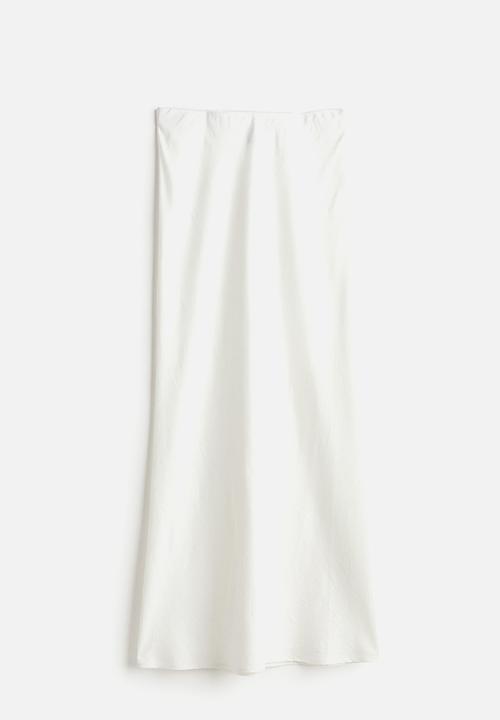 H&M - Maxi skirt - cream