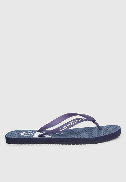 Calvin Klein - Beach sandal glossy - blue 